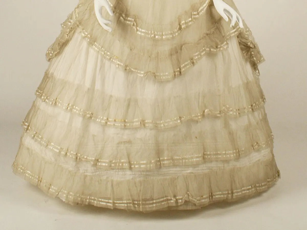 Debut ball gown, blush (S)