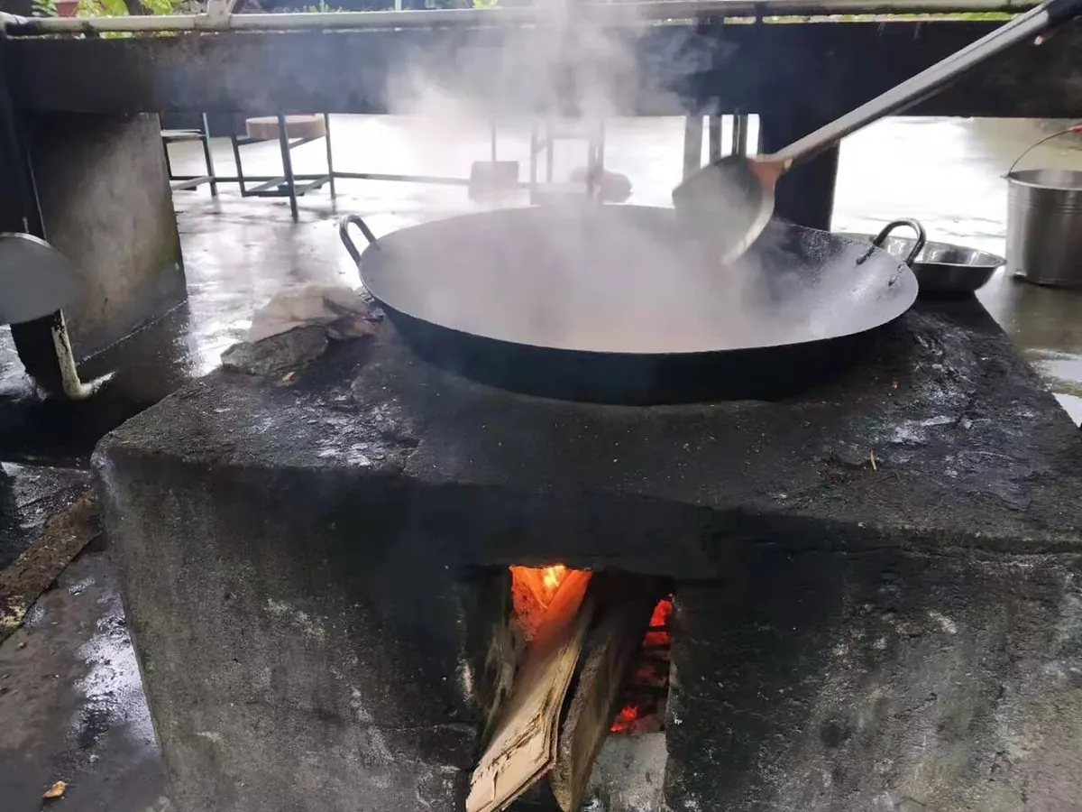 Kawa (large wok) + LPG burner, photo 3
