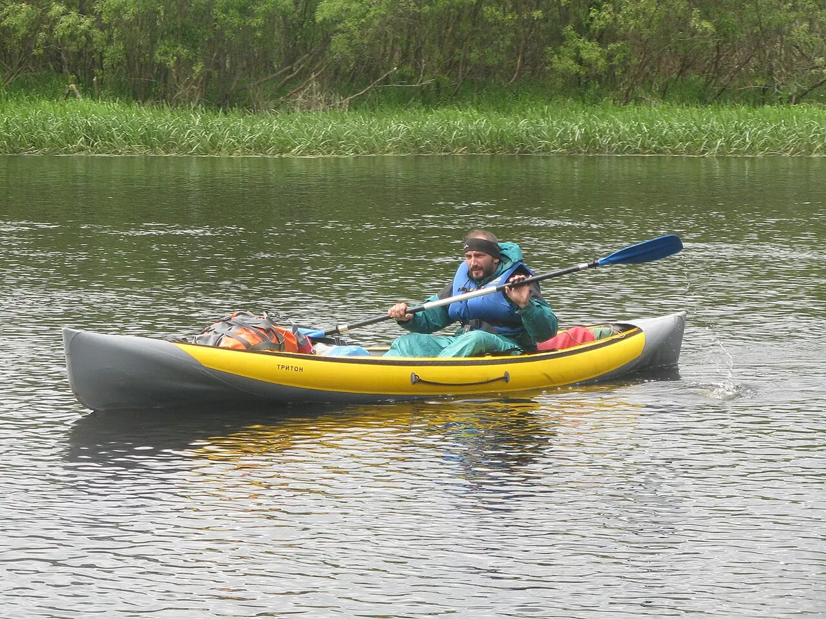 Inflatable kayak 2-person, photo 3