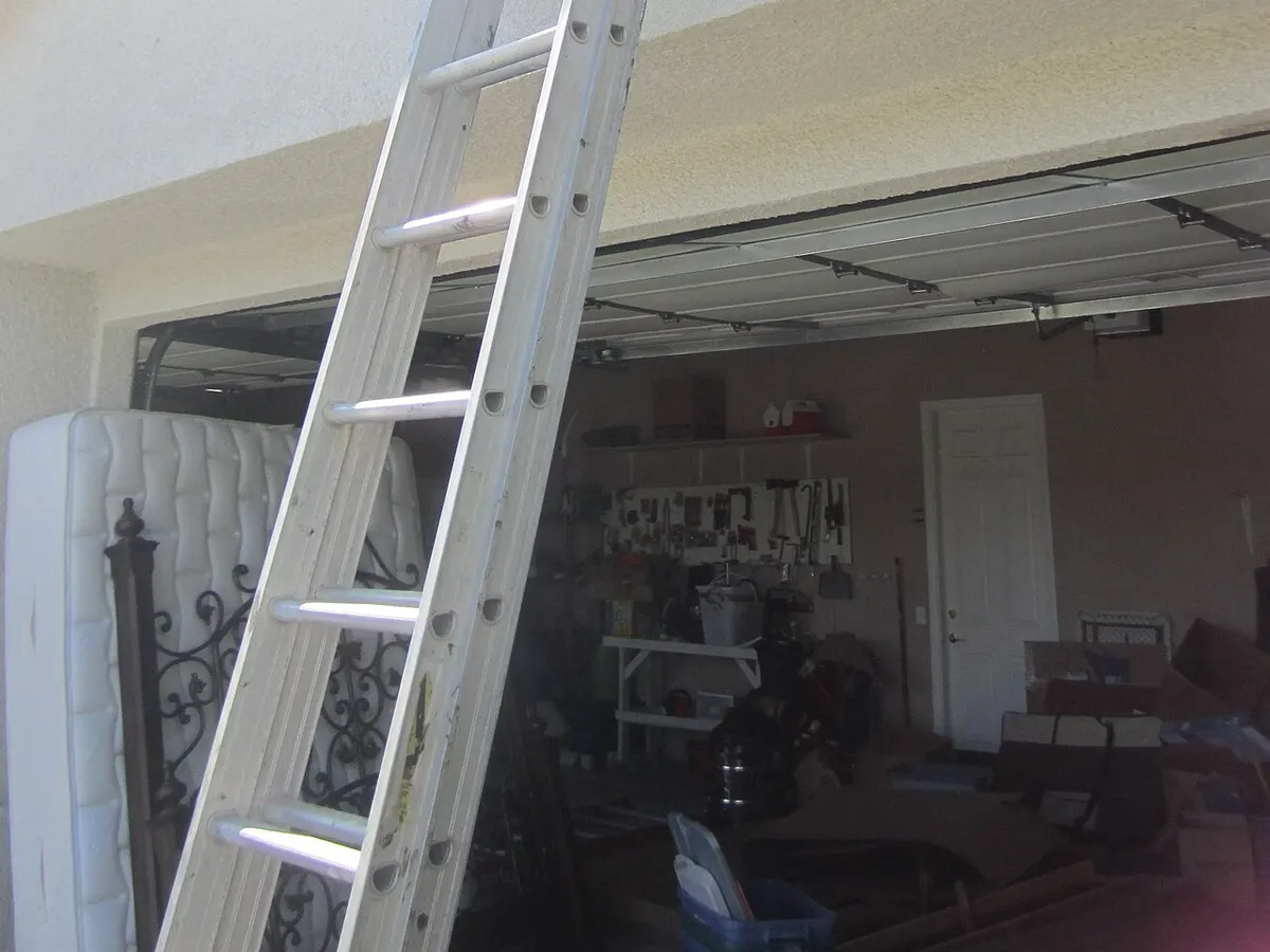 Aluminium A-ladder 12 ft, photo 2